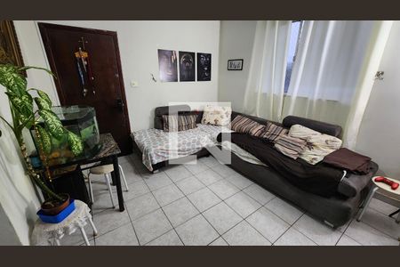 Sala de apartamento para alugar com 2 quartos, 75m² em Campo Grande, Santos