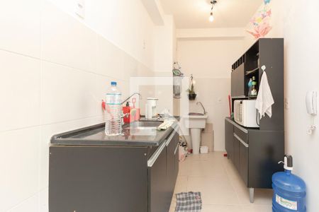 Cozinha de apartamento para alugar com 2 quartos, 33m² em Santo Amaro, São Paulo