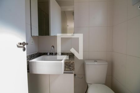 Banheiro da Suíte de apartamento para alugar com 1 quarto, 58m² em Brooklin, São Paulo