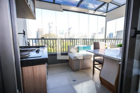 Cozinha de kitnet/studio à venda com 1 quarto, 19m² em Liberdade, São Paulo