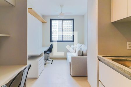 Sala / Cozinha de apartamento para alugar com 1 quarto, 24m² em Butantã, São Paulo