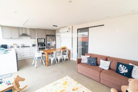 Sala/Cozinha de apartamento à venda com 2 quartos, 87m² em Vila Guarani (zona Sul), São Paulo