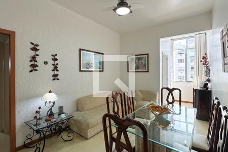 Sala de apartamento à venda com 2 quartos, 58m² em Copacabana, Rio de Janeiro