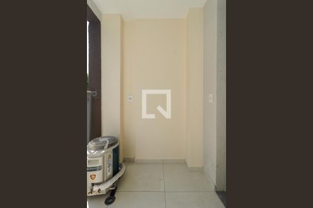 Varanda do Studio de kitnet/studio para alugar com 1 quarto, 25m² em Vila Andrade, São Paulo