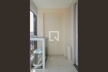 Varanda do Studio de apartamento para alugar com 1 quarto, 23m² em Vila Andrade, São Paulo