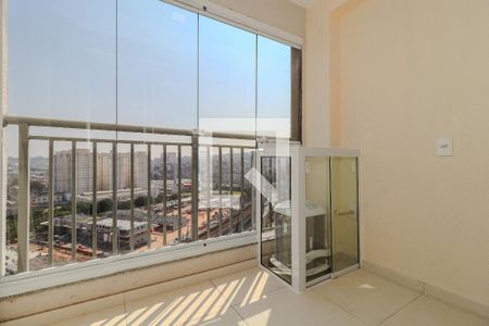 Varanda do Studio de apartamento para alugar com 1 quarto, 23m² em Vila Andrade, São Paulo