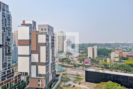 Vista da Varanda de kitnet/studio à venda com 1 quarto, 30m² em Jardim das Acácias, São Paulo