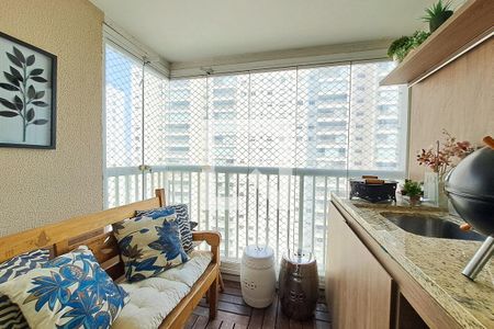 Varanda de apartamento à venda com 2 quartos, 59m² em Tatuapé, São Paulo