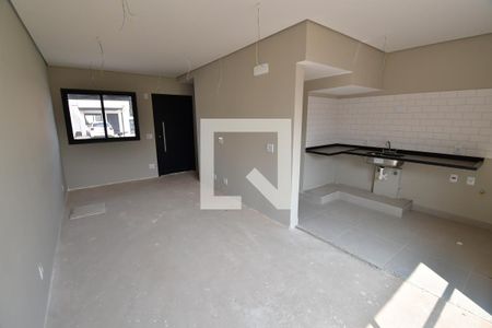 Sala de casa de condomínio à venda com 2 quartos, 85m² em Parque Taquaral, Campinas