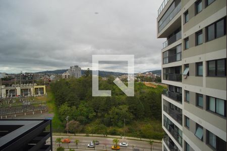 Sala - Vista de apartamento à venda com 1 quarto, 44m² em Petrópolis, Porto Alegre