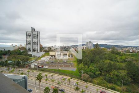 Suíte - Vista de apartamento à venda com 1 quarto, 44m² em Petrópolis, Porto Alegre