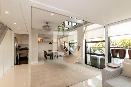 Sala de apartamento à venda com 2 quartos, 100m² em Vila Nova Conceição, São Paulo