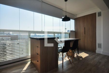 Varanda de kitnet/studio à venda com 1 quarto, 39m² em Vila Andrade, São Paulo