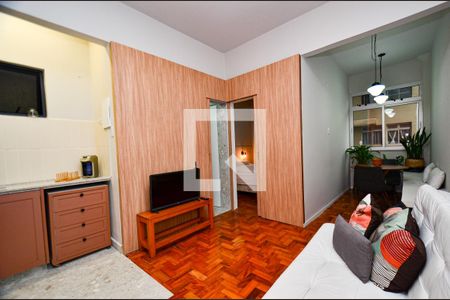 Sala de apartamento para alugar com 1 quarto, 40m² em Centro, Belo Horizonte