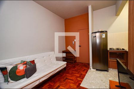 Sala de apartamento para alugar com 1 quarto, 40m² em Centro, Belo Horizonte