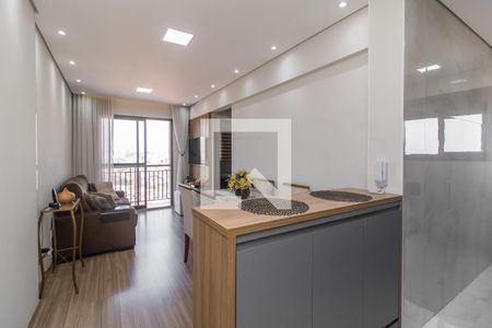 Sala de apartamento à venda com 2 quartos, 48m² em Vila Paranagua, São Paulo