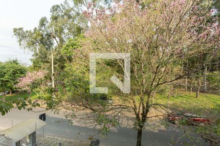 Vista da sala de apartamento à venda com 2 quartos, 51m² em São Sebastião, Porto Alegre