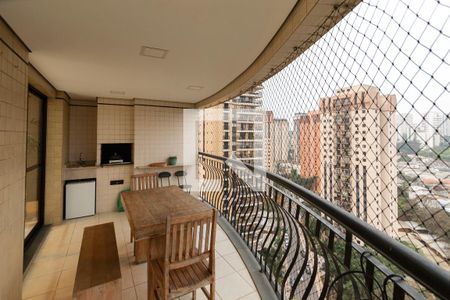 Varanda de apartamento à venda com 3 quartos, 149m² em Santo Amaro, São Paulo