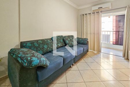 sala de apartamento para alugar com 2 quartos, 90m² em Jardim Tres Marias, Guarujá