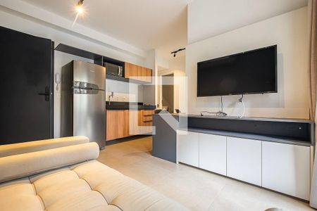 Sala/Cozinha de apartamento para alugar com 2 quartos, 41m² em Pinheiros, São Paulo