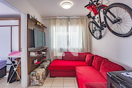 Sala de apartamento para alugar com 2 quartos, 49m² em Parque Fongaro, São Paulo