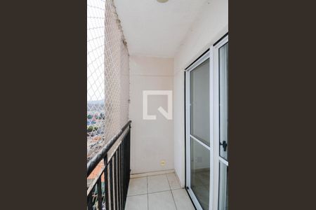 Varanda da Sala de apartamento para alugar com 3 quartos, 56m² em Jardim Cocaia, Guarulhos