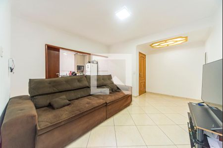 Sala de apartamento à venda com 3 quartos, 82m² em Vila Francisco Matarazzo, Santo André