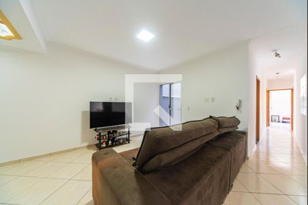 Sala de apartamento à venda com 3 quartos, 82m² em Vila Francisco Matarazzo, Santo André