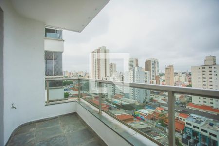 Varanda de apartamento à venda com 4 quartos, 140m² em Vila Monte Alegre, São Paulo