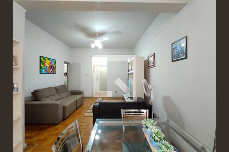 Sala de apartamento à venda com 3 quartos, 80m² em Praça da Bandeira, Rio de Janeiro