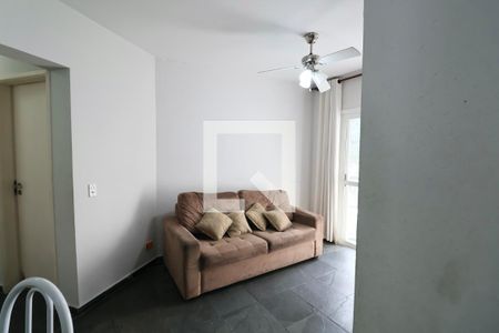 Sala de apartamento para alugar com 2 quartos, 79m² em Vila Julia, Guarujá