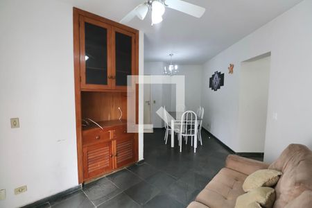 Sala de apartamento para alugar com 2 quartos, 79m² em Vila Julia, Guarujá