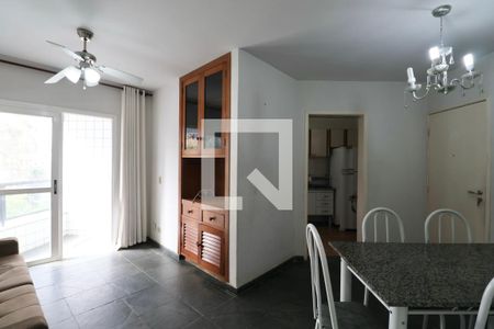 Sala de apartamento para alugar com 2 quartos, 79m² em Vila Julia, Guarujá