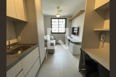 Sala/Cozinha de apartamento para alugar com 1 quarto, 24m² em Butantã, São Paulo