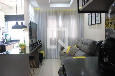 Sala de apartamento para alugar com 2 quartos, 42m² em Vila Galvão, Guarulhos