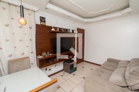 Sala de apartamento à venda com 2 quartos, 48m² em Eldorado, Contagem