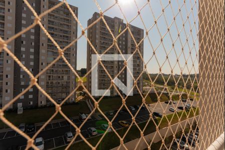 Sacada da Sala de apartamento para alugar com 2 quartos, 45m² em Jardim das Cerejeiras, Campinas