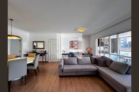 Sala de apartamento à venda com 3 quartos, 134m² em Cidade Monções, São Paulo