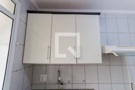 Cozinha de apartamento à venda com 3 quartos, 70m² em Parque Erasmo Assunção, Santo André