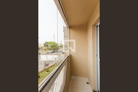 Varanda da Sala de apartamento à venda com 3 quartos, 70m² em Parque Erasmo Assunção, Santo André