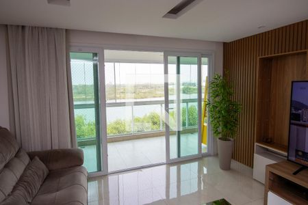 Sala de apartamento para alugar com 3 quartos, 155m² em Barra Olímpica, Rio de Janeiro