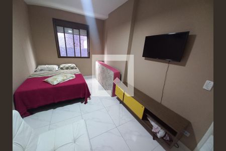 Quarto de apartamento para alugar com 1 quarto, 71m² em Centro, São Vicente