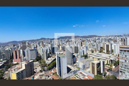 Vista da Sala de apartamento para alugar com 1 quarto, 58m² em Santo Agostinho, Belo Horizonte