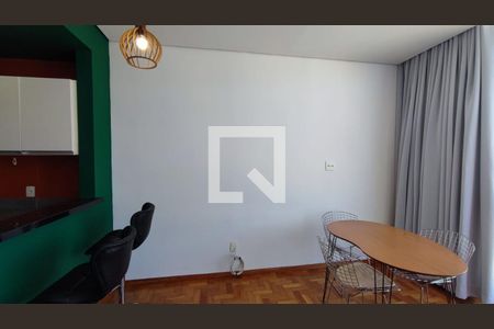 Sala de apartamento para alugar com 1 quarto, 58m² em Santo Agostinho, Belo Horizonte