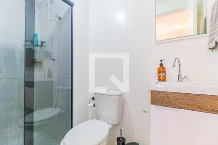 Banheiro de apartamento à venda com 1 quarto, 31m² em Jardim Caravelas, São Paulo