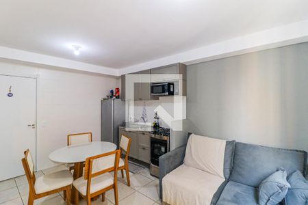 Sala de apartamento à venda com 1 quarto, 31m² em Jardim Caravelas, São Paulo