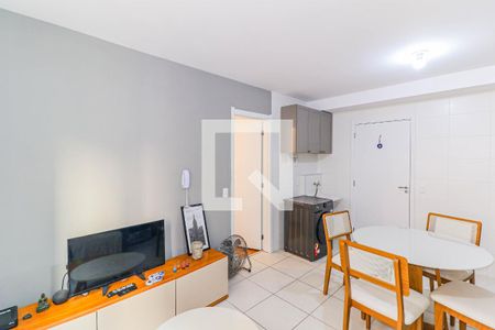 Sala de apartamento à venda com 1 quarto, 31m² em Jardim Caravelas, São Paulo