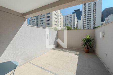 Sacada de kitnet/studio para alugar com 1 quarto, 42m² em Bela Vista, São Paulo