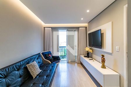 Sala de tv de apartamento à venda com 2 quartos, 136m² em Vila São Francisco , São Paulo