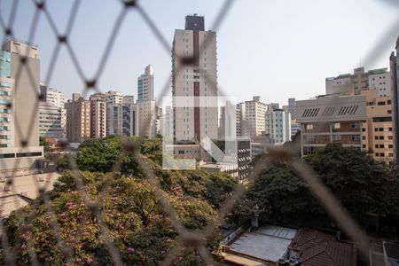 Vista da Sala de apartamento à venda com 3 quartos, 90m² em Lourdes, Belo Horizonte